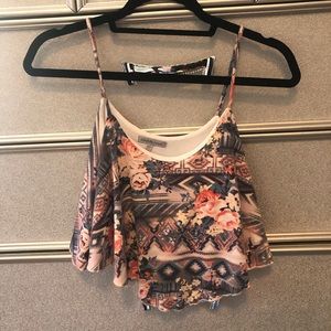Charlotte Russe Crop Tank Top